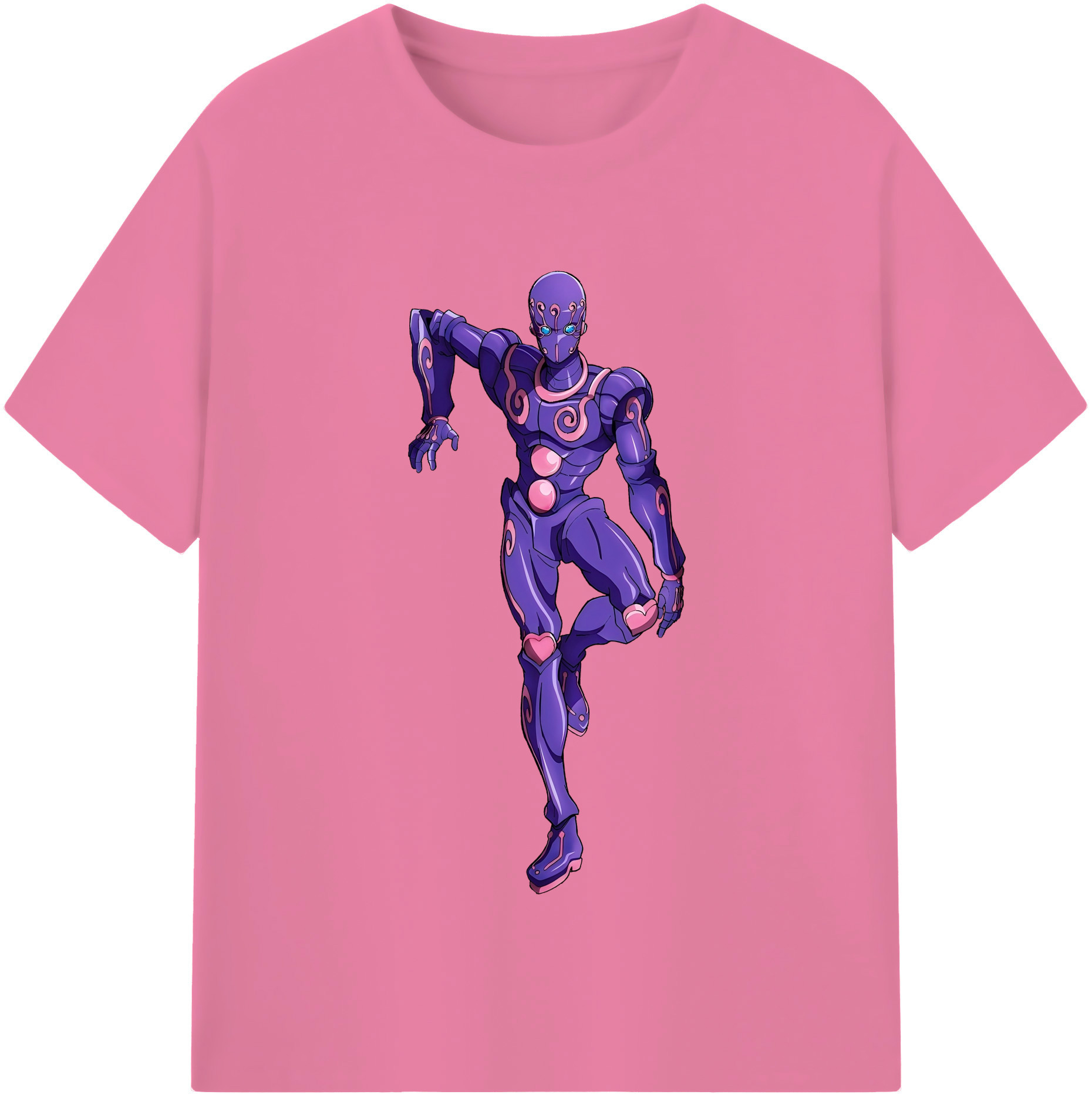 （画像用） ジョジョの奇妙な冒険 JoJo's Bizarre Adventure 綿100％半袖Tシャツ（フロントプリント）
